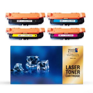 IMAGE KING CE260A / HP 647A (CE261A, CE262A, CE263A) CYMK Toner Cartridge Compatible With HP Color LaserJet CP4025n, CP4025dn, CP4025dn, CP4525dn, CP4525dn, CP4525xh, CM4540f MFP, CM4540fskm MFP