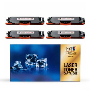 IMAGE KING CF350A / 130A (CF351A / CF352A / CF353A – Black, Cyan, Yellow, Magenta) Toner Cartridge Compatible With HP Color LaserJet M176n, M176 Pro MFP, M177fw, M177 Pro MFP, M275, M275a