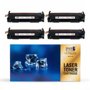 IMAGE KING CF510A / 204A (CF511A, CF512A, CF513A) CMYK Toner Cartridge Compatible With HP Color LaserJet Pro M154a, M154nw, MFP M180n, MFP M180nw, MFP M181fw